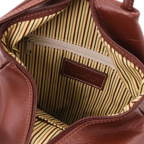 Shanghai - Soft leather backpack